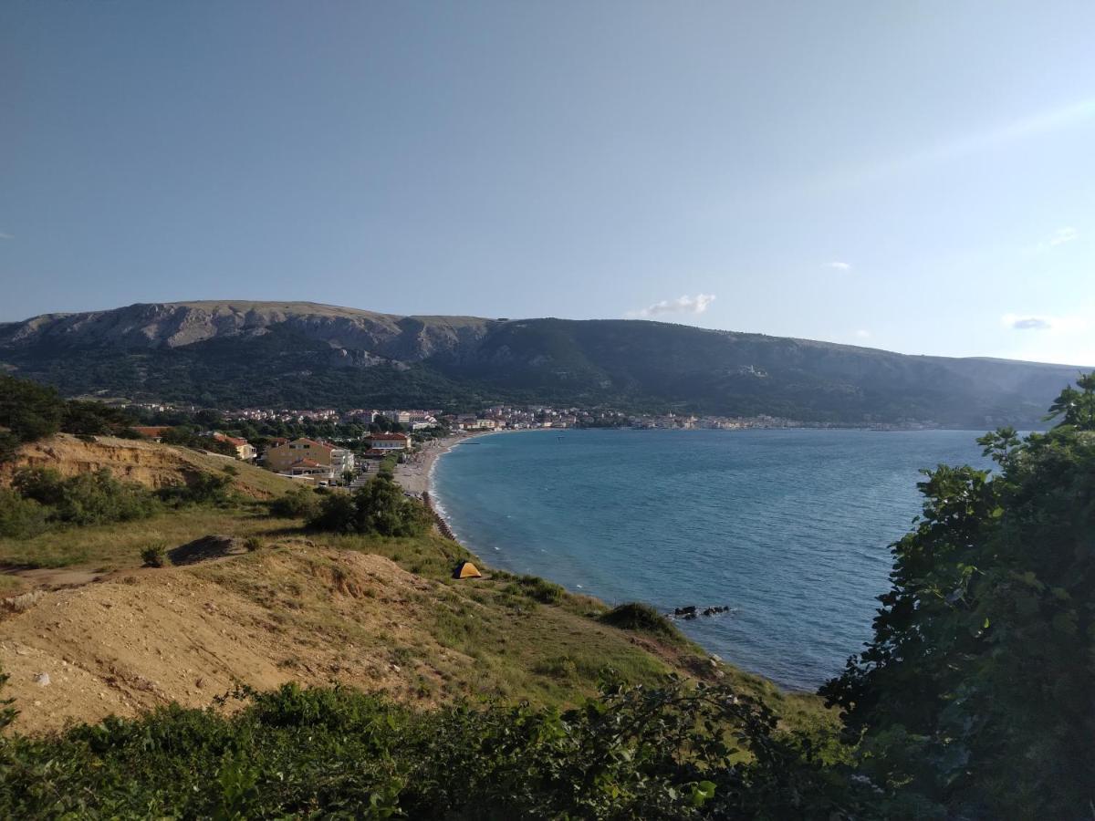 Apartmani Baska S Pogledom Na More Eksteriør billede