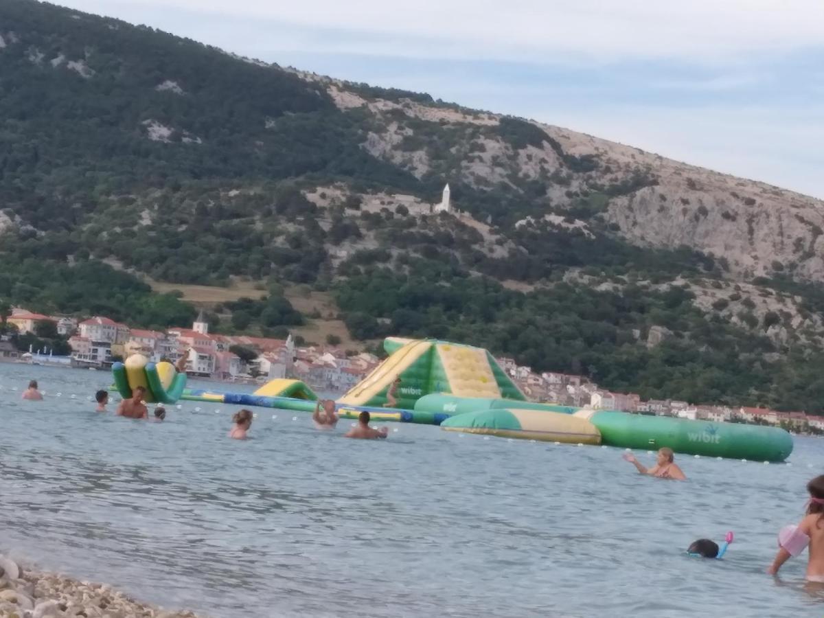Apartmani Baska S Pogledom Na More Eksteriør billede