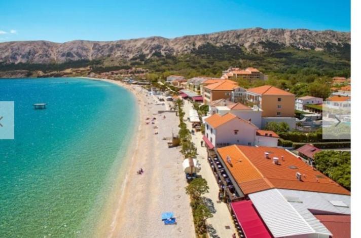 Apartmani Baska S Pogledom Na More Eksteriør billede